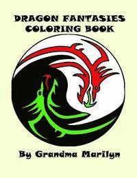 bokomslag Dragon Fantasies Coloring Book