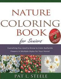 bokomslag Nature Coloring Book For Seniors