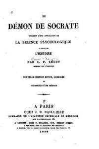 bokomslag Du démon de Socrate, specimen d'une application de la science psychologique