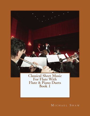 bokomslag Classical Sheet Music For Flute With Flute & Piano Duets Book 1