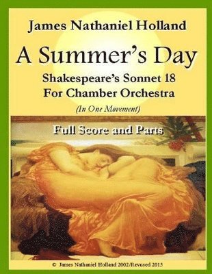 bokomslag A Summers Day for Chamber Orchestra