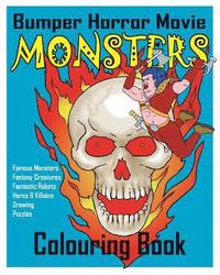 bokomslag BUMPER Horror Movie Monsters Colouring Book