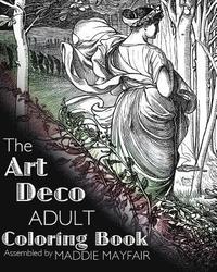 bokomslag Art Deco Adult Coloring Book