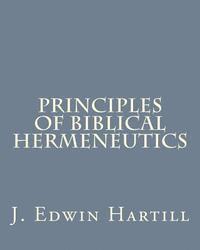 bokomslag Principles of Biblical Hermeneutics