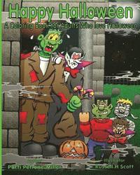 bokomslag Happy Halloween A Coloring Book for Adults Who Love Halloween