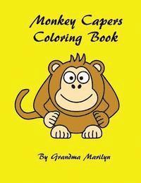 bokomslag Monkey Capers Coloring Book