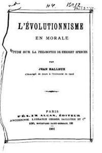 Jean Halleux - L'évolutionnisme en morale, Häftad