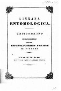 bokomslag Linnaea entomologica Zeitschrift - Zwoelfter Band