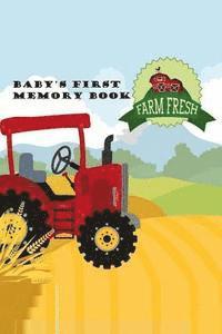 bokomslag Baby's First Memory Book: Farm Baby