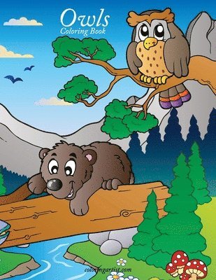 Owls Coloring Book 1 1