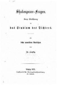 Kreyssig - Shakespearefragen kurze einführung in das studium des dichters, Häftad