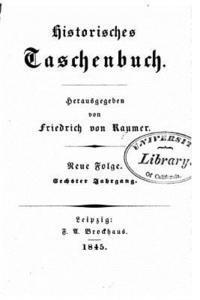 Historisches taschenbuch 1