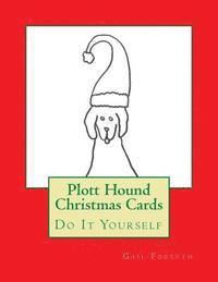 Plott Hound Christmas Cards: Do It Yourself 1