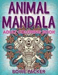 bokomslag Animal Mandala: Adult Coloring Book