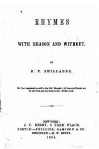 B. P. Shillaber - Rhymes with reason and without, Häftad
