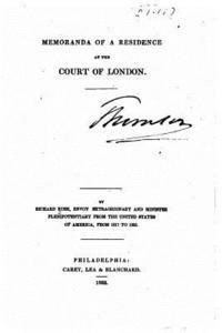 bokomslag Memoranda of a residence at the court of London