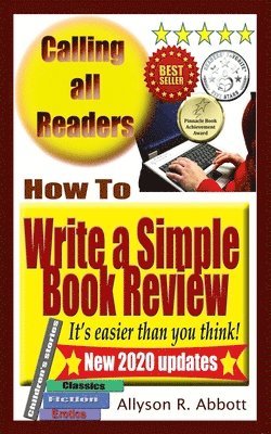 How To Write a Simple Book Review: It's easier than you think! 1