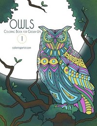 bokomslag Owls Coloring Book for Grown-Ups 1