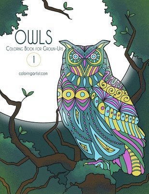 Owls Coloring Book for Grown-Ups 1 1