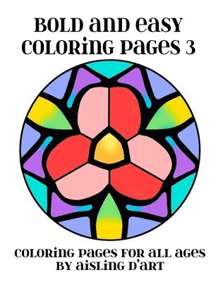 bokomslag Bold and Easy Coloring Pages 3