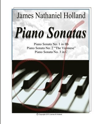 James Nathaniel Holland - James Nathaniel Holland Piano Sonatas: New Sonatas for Solo Piano Nos. 1 2 and 3, Häftad