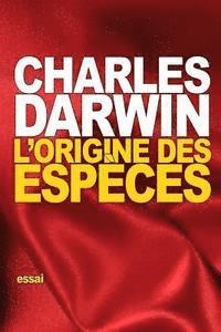 bokomslag L'origine des espèces