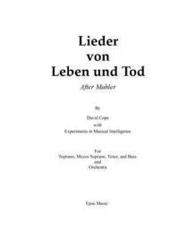 bokomslag Lieder von Leben und Tod (after Mahler)