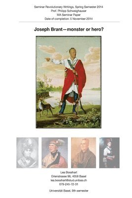 bokomslag Joseph Brant - Monster or Hero?