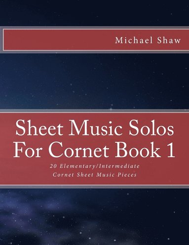 bokomslag Sheet Music Solos For Cornet Book 1