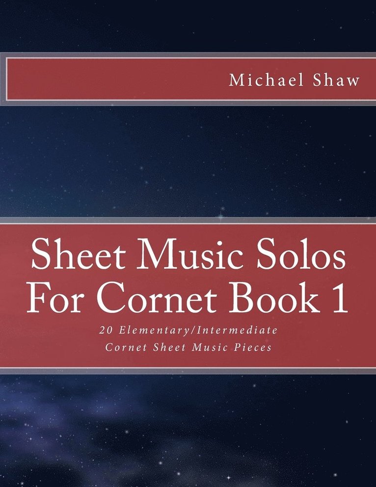 Sheet Music Solos For Cornet Book 1 1