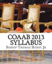 bokomslag COAAB 2013 Syllabus: Rethinking the Episcopacy