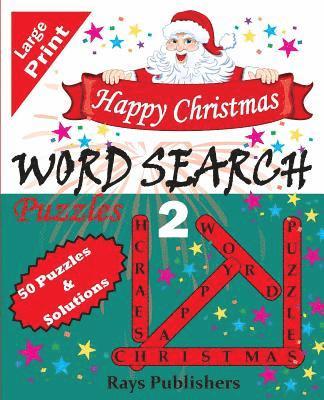 Rays Publishers - Happy Christmas Word Search Puzzles, Häftad