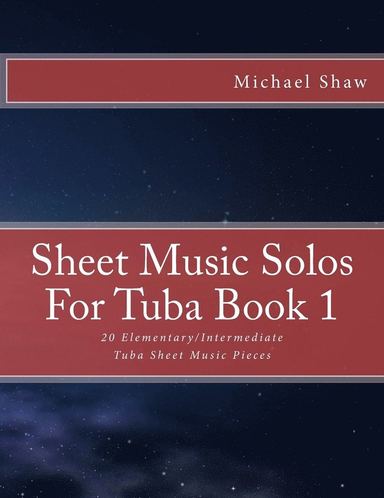 Sheet Music Solos For Tuba Book 1 1