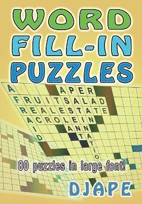 bokomslag Word Fill-In Puzzles