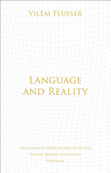 bokomslag Language and Reality