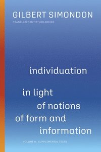 bokomslag Individuation in Light of Notions of Form and Information