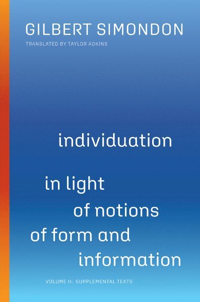 Individuation in Light of Notions of Form and Information