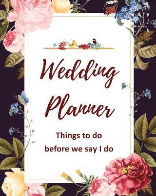 bokomslag Wedding Planner