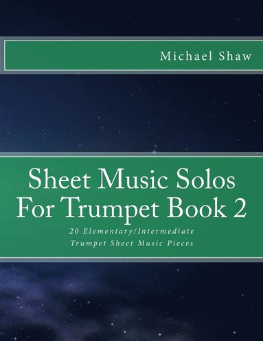 bokomslag Sheet Music Solos For Trumpet Book 2