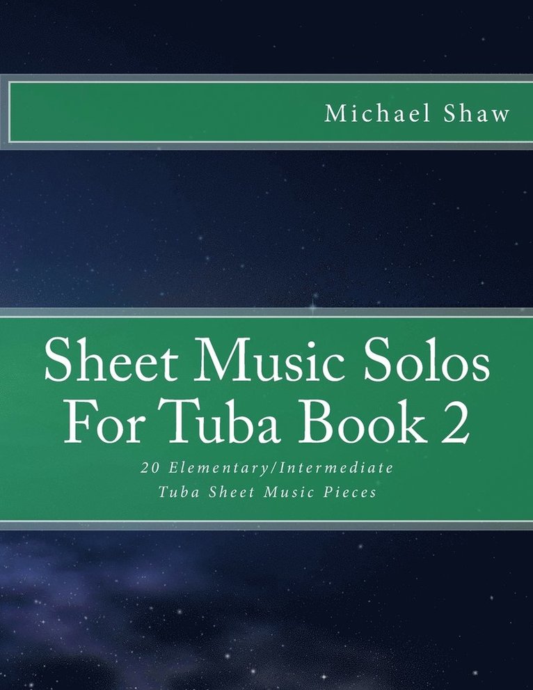 Sheet Music Solos For Tuba Book 2 1