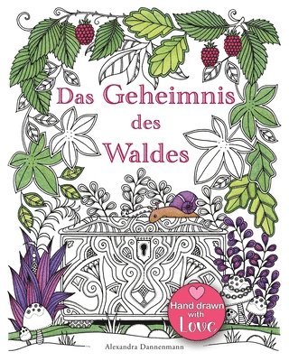 bokomslag Das Geheimnis des Waldes: Suche die verborgenen Schmuckstücke. Ein Ausmalbuch für Erwachsene