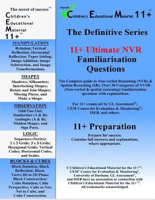 11+ Ultimate NVR Familiarisation Questions 1