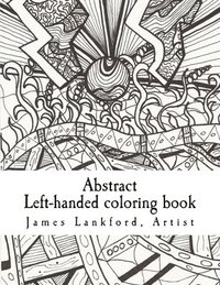 bokomslag Abstract Left-handed coloring book