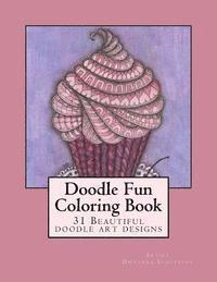 bokomslag Doodle Fun Coloring Book: A variety of fun doodle art drawings to color
