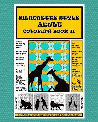 Silhouette Style Adult Coloring Book II 1