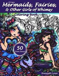 bokomslag Mermaids, Fairies, & Other Girls of Whimsy Coloring Book