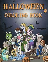 bokomslag Halloween Coloring Book: A Stress Relief Coloring Book For Adults