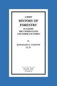 bokomslag A Brief History Of Forestry In Europe The United States And Other Countries