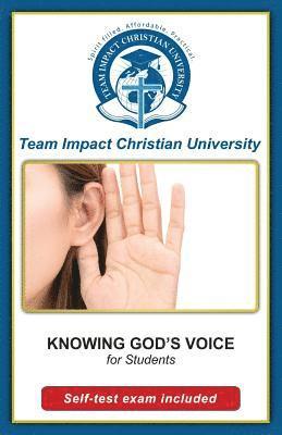 KNOWING GOD'S VOICE for students 1