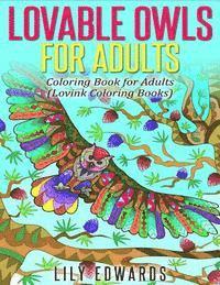 bokomslag LOVABLE OWL For Adults: Coloring Book for Adults